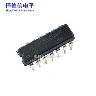 HD74LS125AP 缓冲器 DIP-14全新进口 只做原装 74LS125