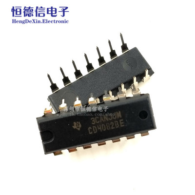 CD4082BE DIP-14 全新原装进口德洲 双4输入端与门