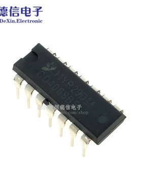 全新原装 CD4068BE DIP-14 直插 栅极/逆变器/逻辑与非门