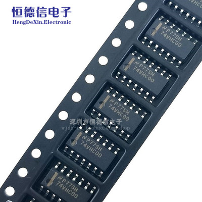 74VHC00MX 74VHC00 SOP-14 3.9mm 74系列逻辑芯片 正品