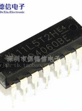 全新 CD4060BE HEF/HCF 14级二进制串行计数 CD4060 直插DIP-16