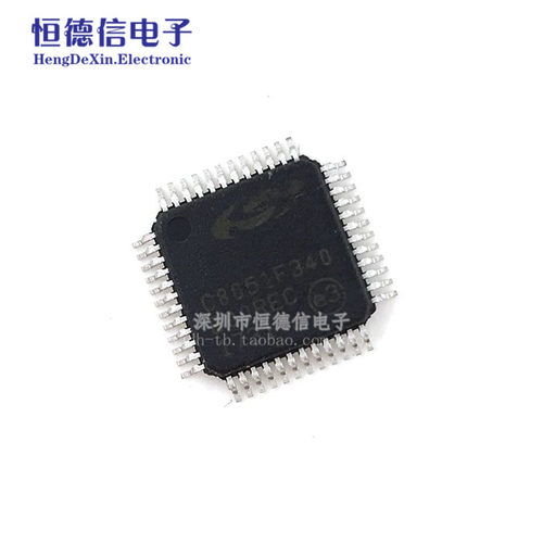 全新原装 贴片 C8051F340-GQR 单片机 TQFP-48
