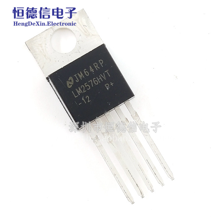 DC-DC开关稳压器芯片 LM2576HVT-12 LM2576HVT TO220