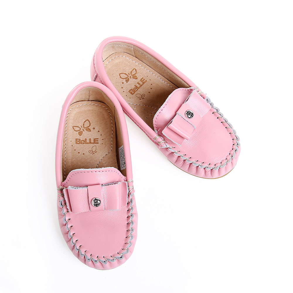 Chaussures enfants en cuir BELLE ronde pour printemps - semelle TPR (tendon,  - Ref 1032854 Image 4