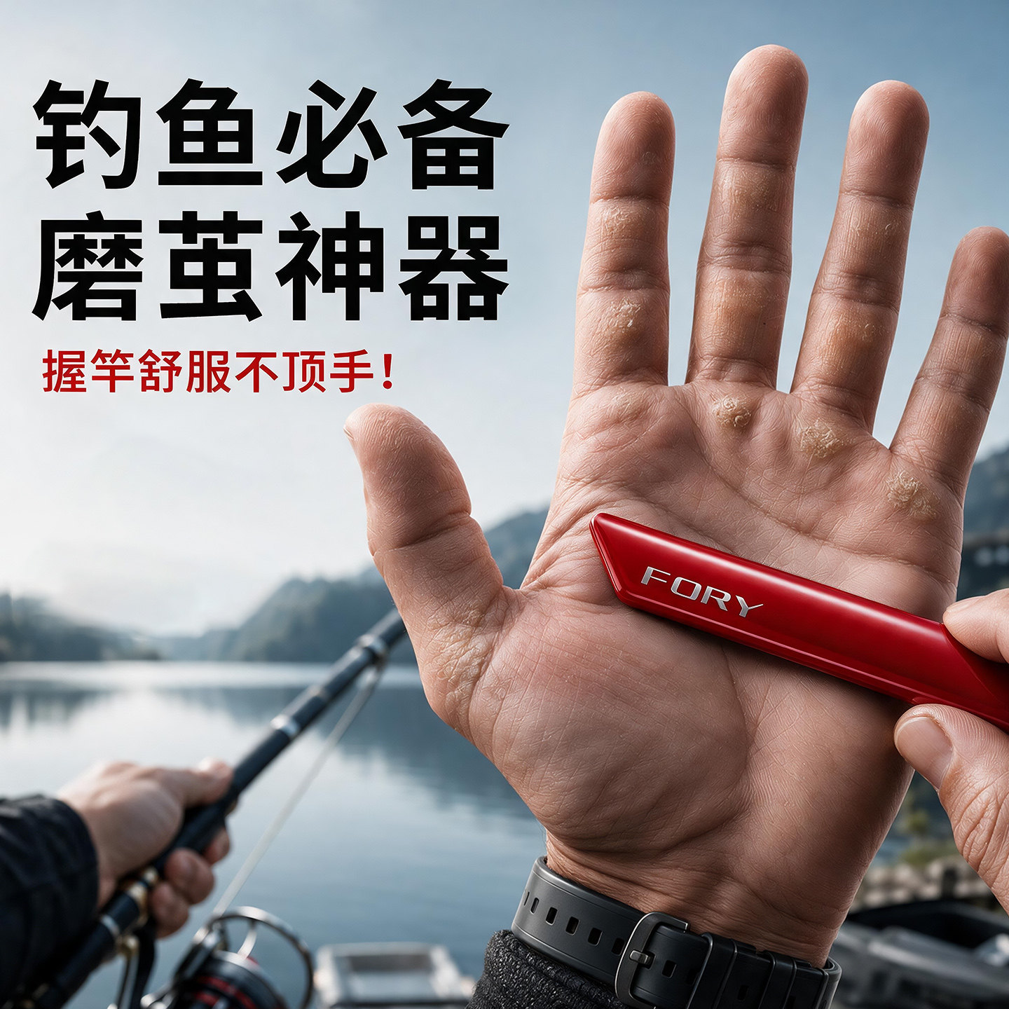 【钓鱼手茧必备】温和去茧不伤肤图片