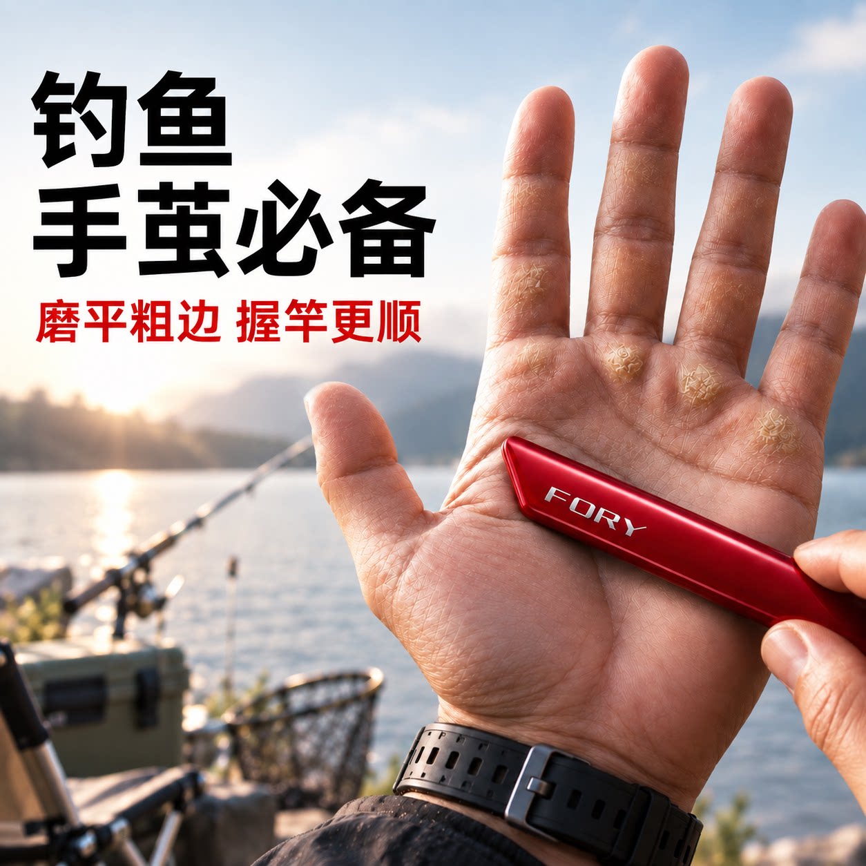 【钓鱼手茧必备】温和去茧不伤肤图片
