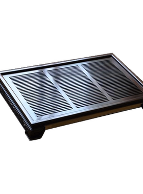 天纵老挝大红酸枝茶盘