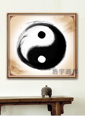 周易先天风水镇宅旺财书房八卦图