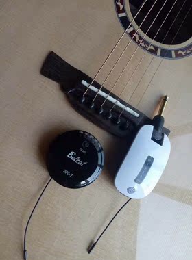 倍铃belcat品牌UFO-7充电无线拾音器筝提琴吉他年会演出乐器通用