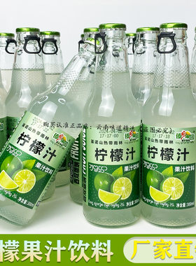 柠檬水果汁饮料夏天爽口好喝过年春节小吃外卖餐饮品整箱特价批发