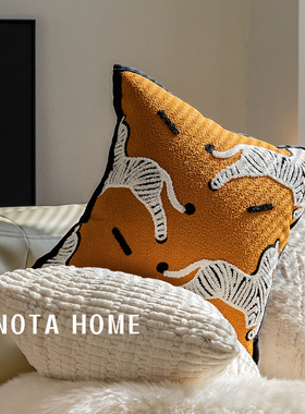 中古斑马抱枕轻奢靠垫法式软装靠枕民宿客厅沙发现代简约车用腰枕