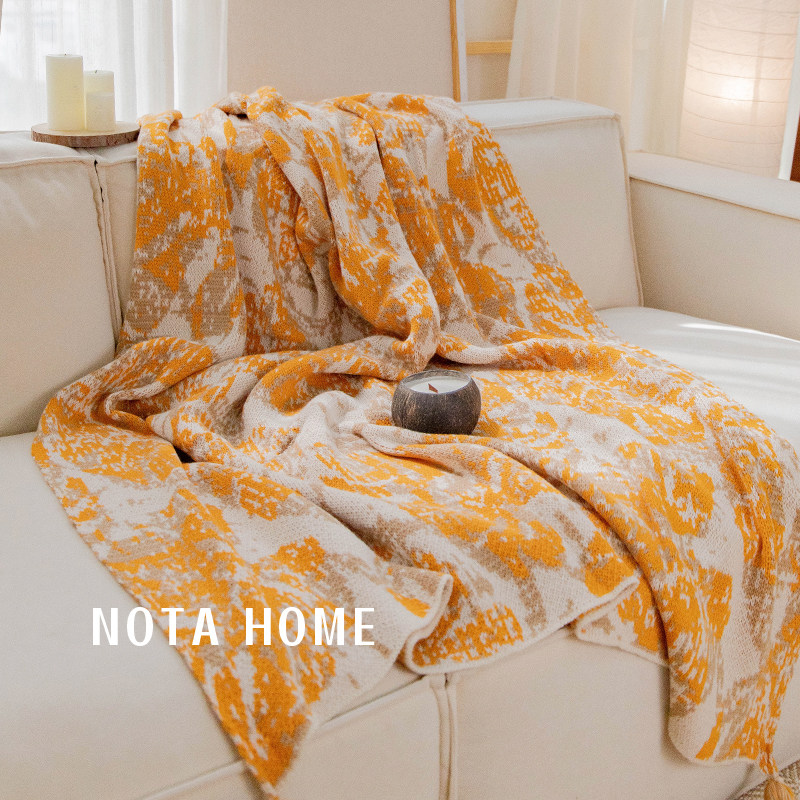 北欧波西米亚轻奢盖毯沙发毯午休