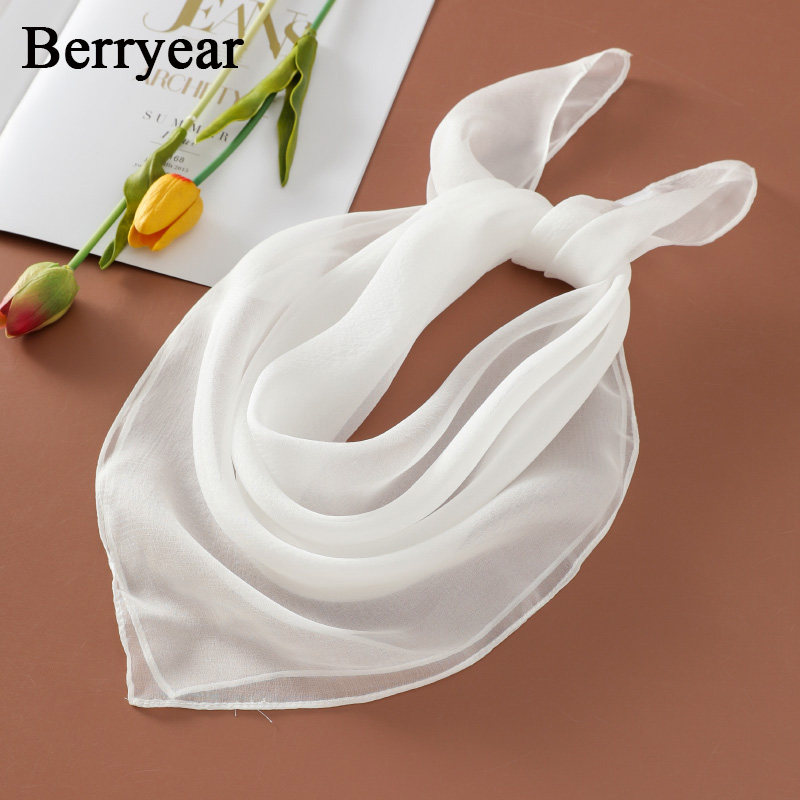 婴儿防风真丝丝巾外出防尘透明盖头宝宝薄防晒纱巾100%桑蚕丝围巾