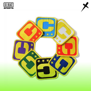 队长标腰旗队长大队长标识橄榄球服标服定制标自粘腰旗橄榄球