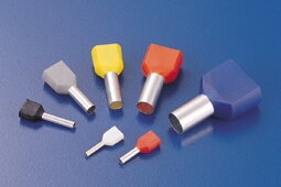 台湾凯士士KSS双线套欧式端子针形 EW1.0-10RD 100只 红色