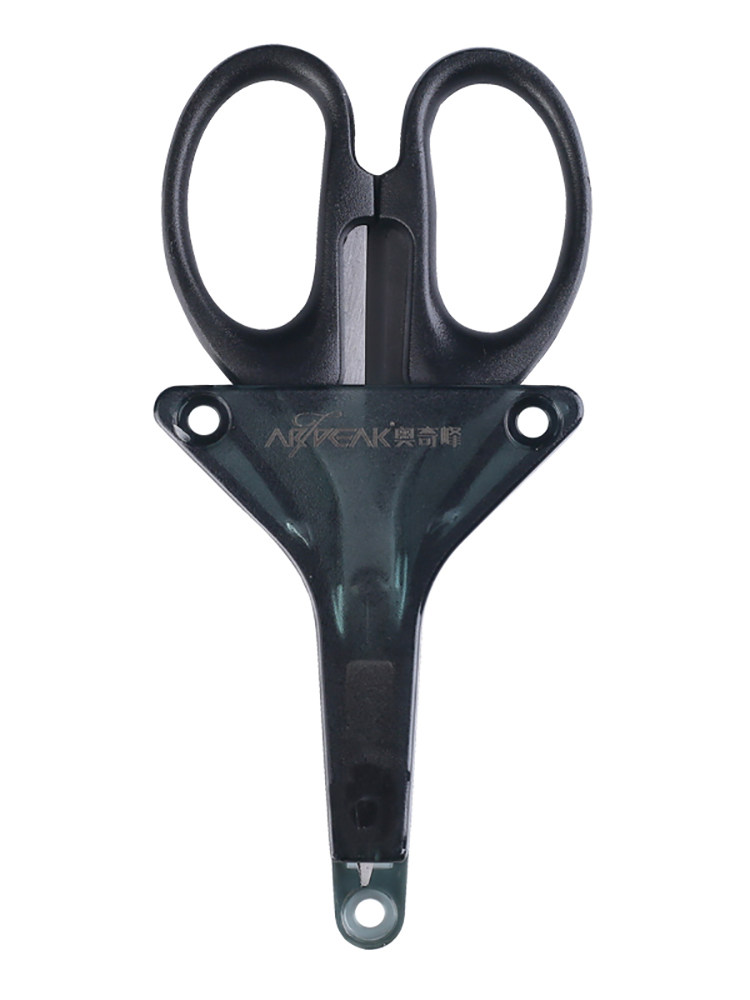 AOQIFENG 낚시 상자 가위 좌석 고급 자석 낚시 상자 특수 가위 스테인레스 스틸 낚싯줄 가위 액세서리