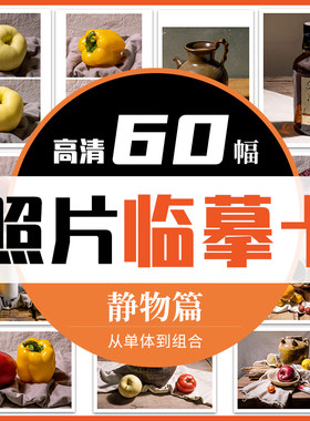 静物照片临摹卡60幅一线美誉