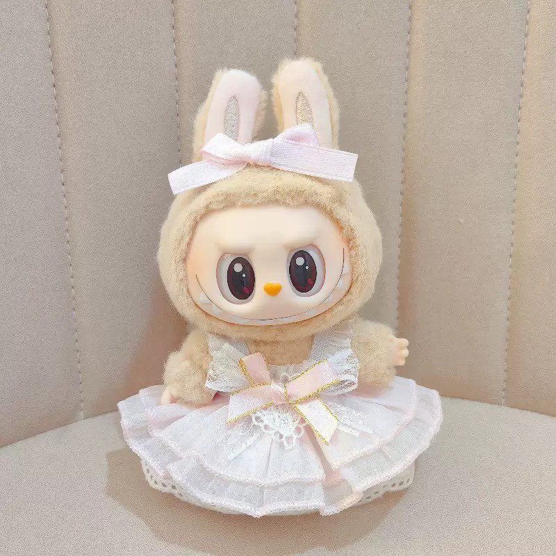 （不含娃）Labubu拉布布娃衣公主裙套装,模玩/动漫/周边/娃圈三坑/桌游,棉花娃娃/毛绒玩具娃衣,淘宝优惠券,粉丝福利购,淘宝优惠卷