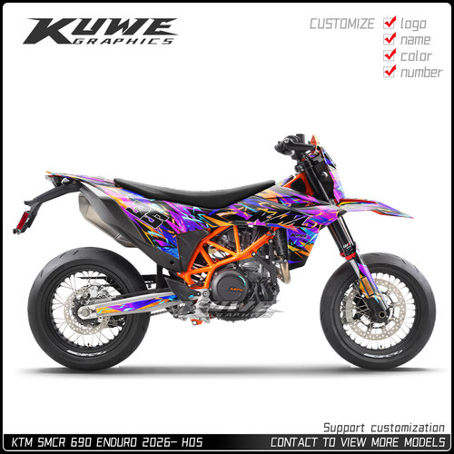 适用于KTM690SMCRENDURO贴纸