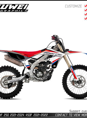 适用于FANTIC XXF250 2021-2024 450F 2021-2022贴纸版画贴花贴花