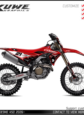 适用于杜卡迪DUCATI DESMO 450 2026贴纸版画贴花贴画定制sticker