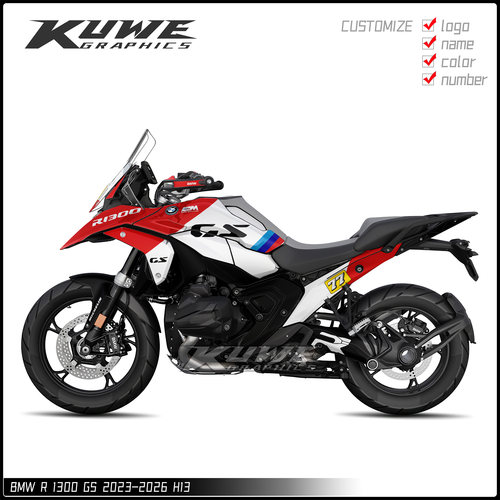 适用于BMW水鸟R1300GS贴画贴纸