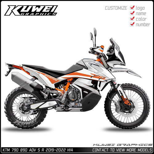 适用于KTM790890ADV19-22版画