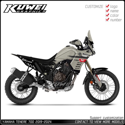 适用于19-21雅马哈T700贴画贴纸