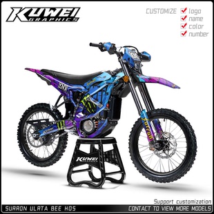 ULTRA SURRON BEE 画贴花贴纸定制车贴贴膜 适用于虬龙极蜂贴画版