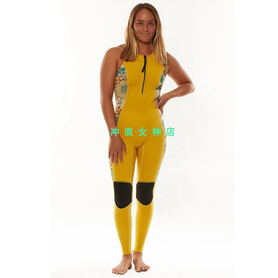 4种颜色美国sisstr2mm无袖背心全身冲浪潜水服防寒服湿衣 wetsuit
