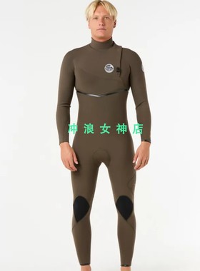 E7Rip Curl3mm冲浪潜水防寒服全身潜水服湿衣男Flashbomb Wetsuit