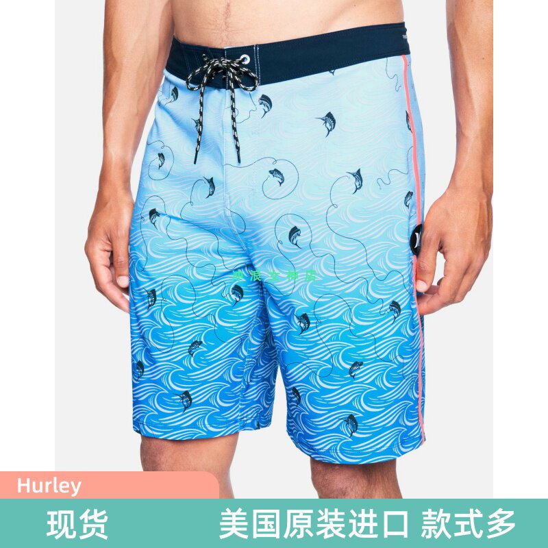 Hurley冲浪沙滩裤短裤海边速干