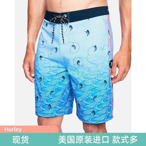 Hurley冲浪沙滩裤短裤海边速干