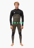 美国Vissla3mm4mm全身冲浪防寒服潜水衣湿衣防磨男 SURF WETSUIT