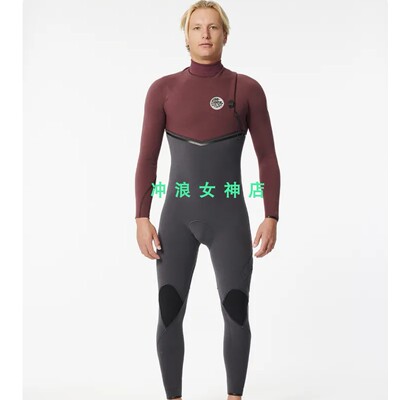 E7Rip Curl3/2mm冲浪防寒服全身潜水服湿衣冬男Flashbomb Wetsuit
