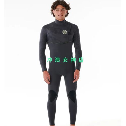 25款Rip Curl3mm4mm防寒服全身冲浪湿衣潜水服冬男E-Bomb Wetsuit