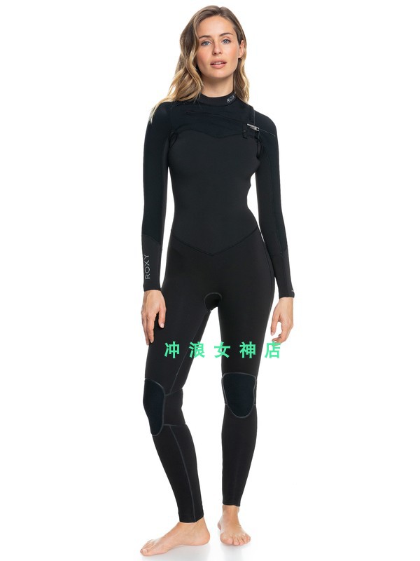 Roxy3/2mm全身风筝冲浪防寒服湿衣潜水服浮潜冬季女 Surf Wetsuit