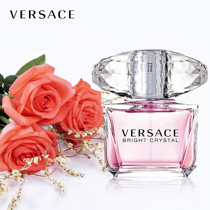 versace/范思哲女士淡香水香恋水晶钻粉钻清新持久