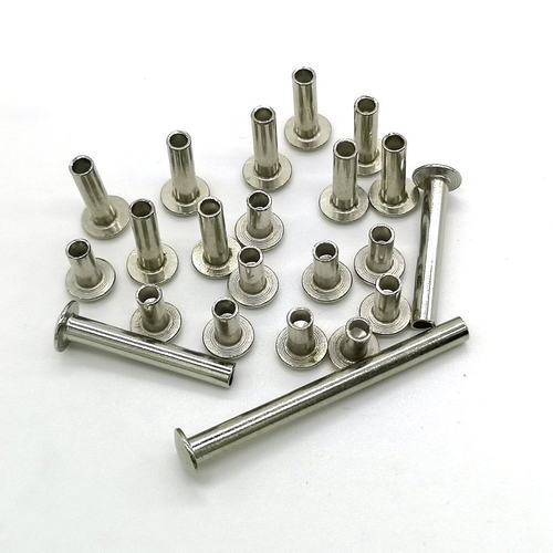 4mm5mm翻边中空铁铆钉