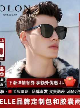 BOLON暴龙太阳镜男眼镜板材大框防紫外线可选偏光墨镜女BL3113