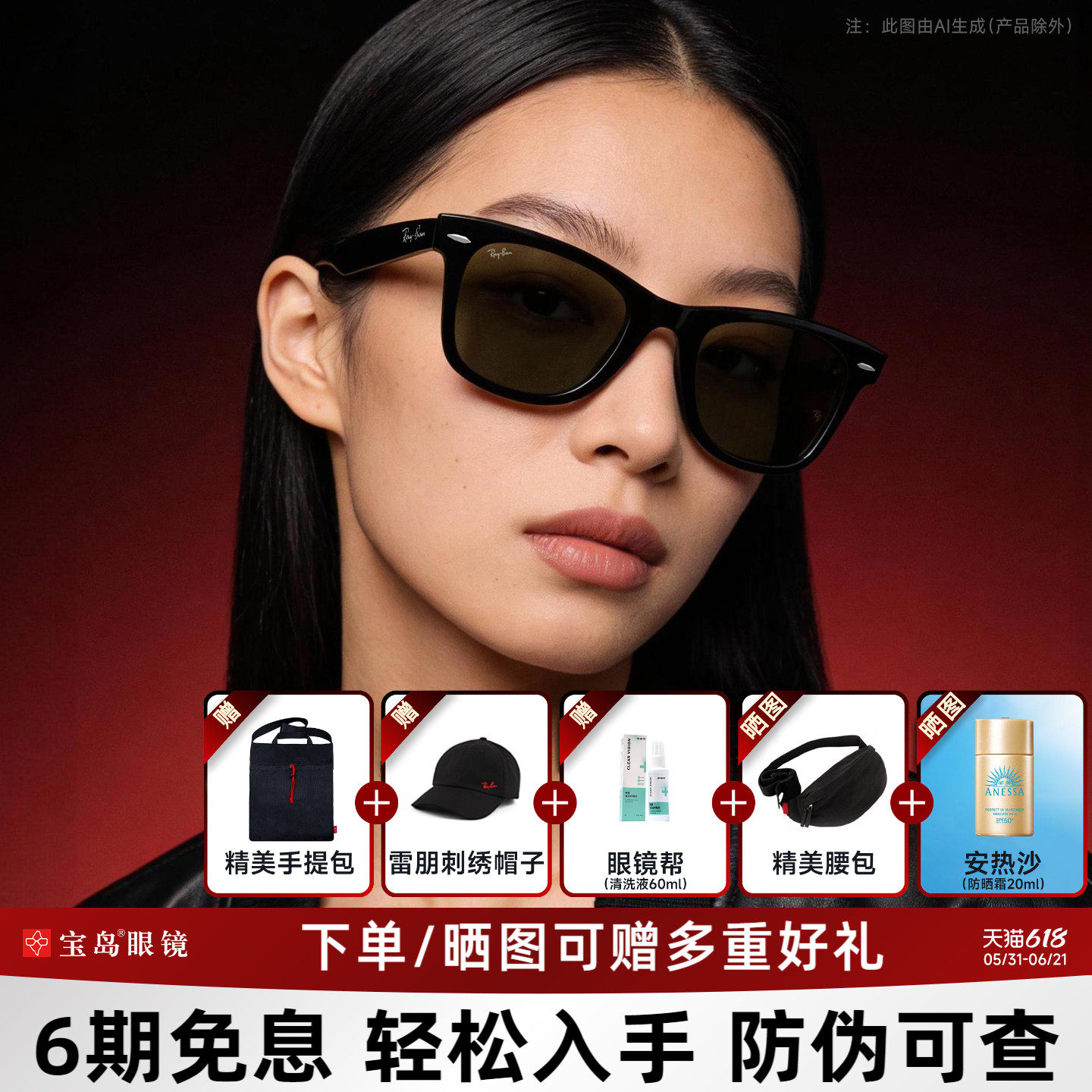 徒步旅行者太阳镜Ray·Ban朋克