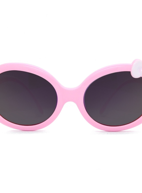 儿童墨镜清仓福利女孩粉色防晒