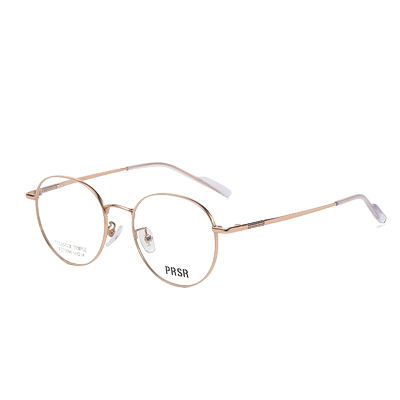 帕莎眼镜框女款时尚简约圆框