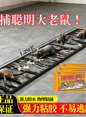 双蝶魔毯强力粘鼠板加长加宽