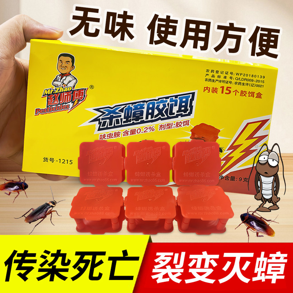 赵师傅杀蟑胶饵室内可用型厨房无味灭蟑螂捕捉器杀小强家用蟑螂药,户外/登山/野营/旅行用品,防虫/防蚊用品,淘宝优惠券,粉丝福利购,淘宝优惠卷