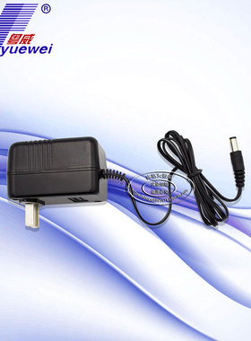 粤威DC6V450MA纯铜线性变压器YW-645L夜钓灯AC220V转直流DC6V电源