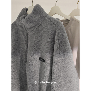 贝妍珊瑚绒睡衣男款冬季保暖羊羔绒家居服时尚运动风青年加厚套装