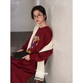 新婚睡裙可爱减龄少女大码 柔软棉长袖 连衣裙 春秋季 迪士尼睡衣女款