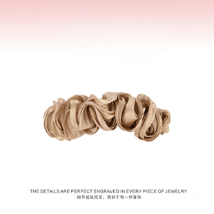 韩版 春野信号月亮夹后脑勺发夹女百搭发卡韩系精致发饰头饰 新款