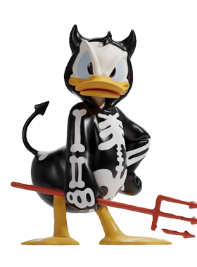 现货MORSTORM迪士尼万圣节 恶魔唐老鸭 搞怪手办潮流摆件潮玩礼物